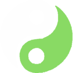 Green White Rebalance Icon
